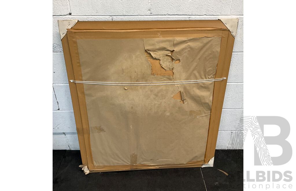 Framed Autographed Cricket Jersey by 2000-2001 N.S.W. Cricket Representatives