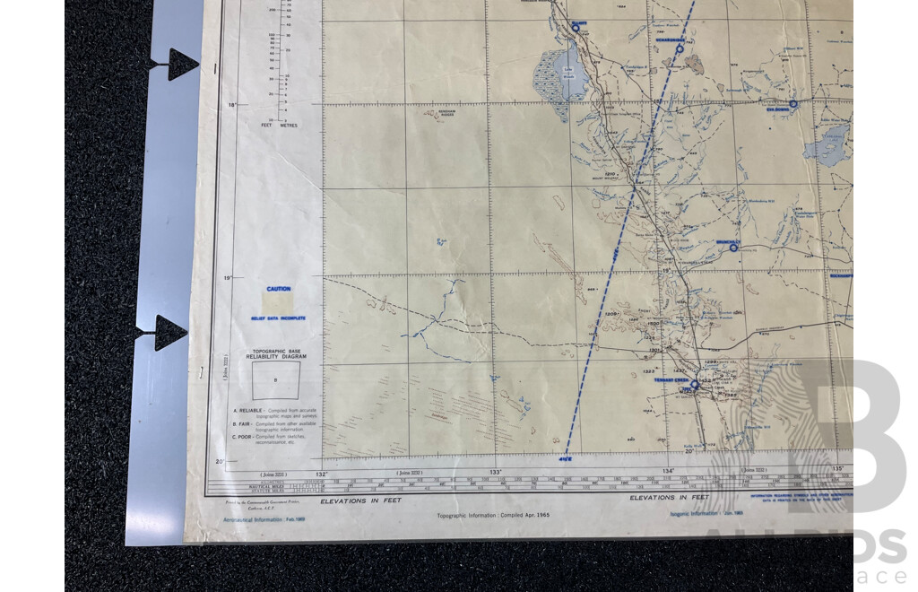 Vintage Collection Australia Port Augusta Map &  Australia Esperance Map & Newcastle Water  - Lot of 3