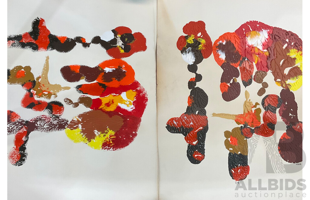 Practice Pieces: Life Drawings, Nude Figures & Abstract Paintings