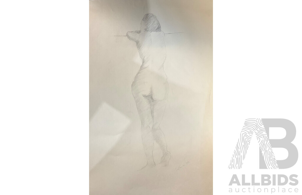 Practice Pieces: Life Drawings, Nude Figures & Abstract Paintings