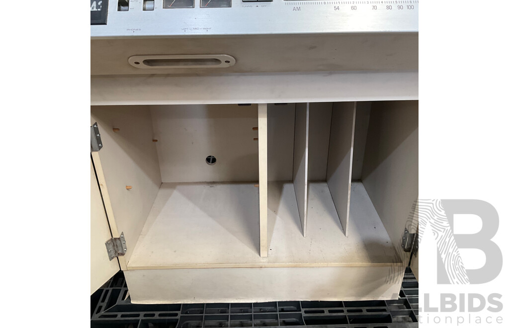 Vintage Sanyo DCW S17K S  Quadraphonic Stereo System (2 Speakers)