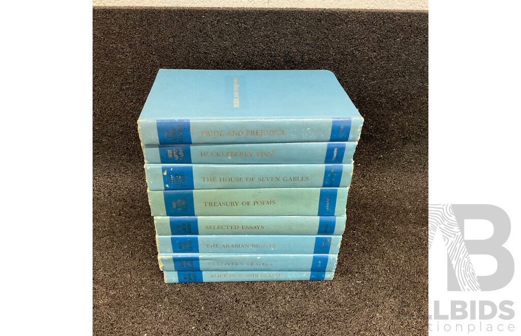 Vintage Best Loved Classics Hardcover Set of 8