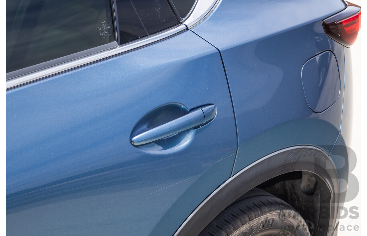 4/2018 Mazda CX-5 GT AWD KF MY17.5 4D Wagon Eternal Blue Turbo Diesel 2.2L