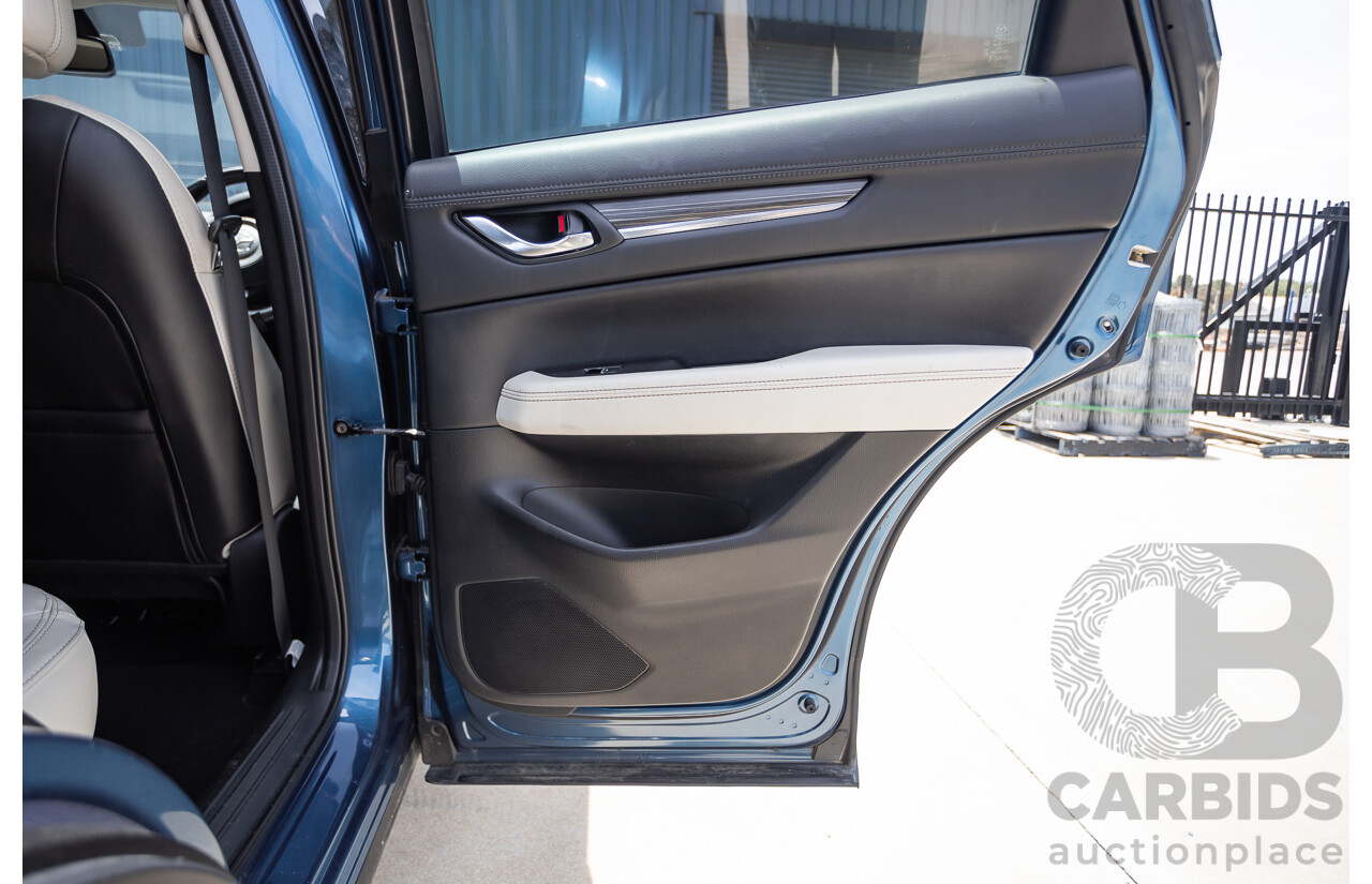 4/2018 Mazda CX-5 GT AWD KF MY17.5 4D Wagon Eternal Blue Turbo Diesel 2.2L