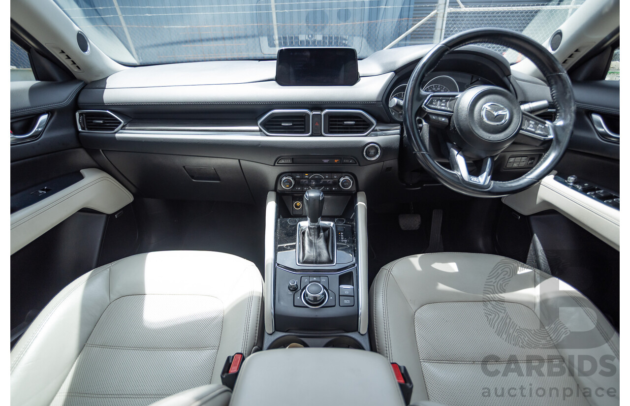 4/2018 Mazda CX-5 GT AWD KF MY17.5 4D Wagon Eternal Blue Turbo Diesel 2.2L