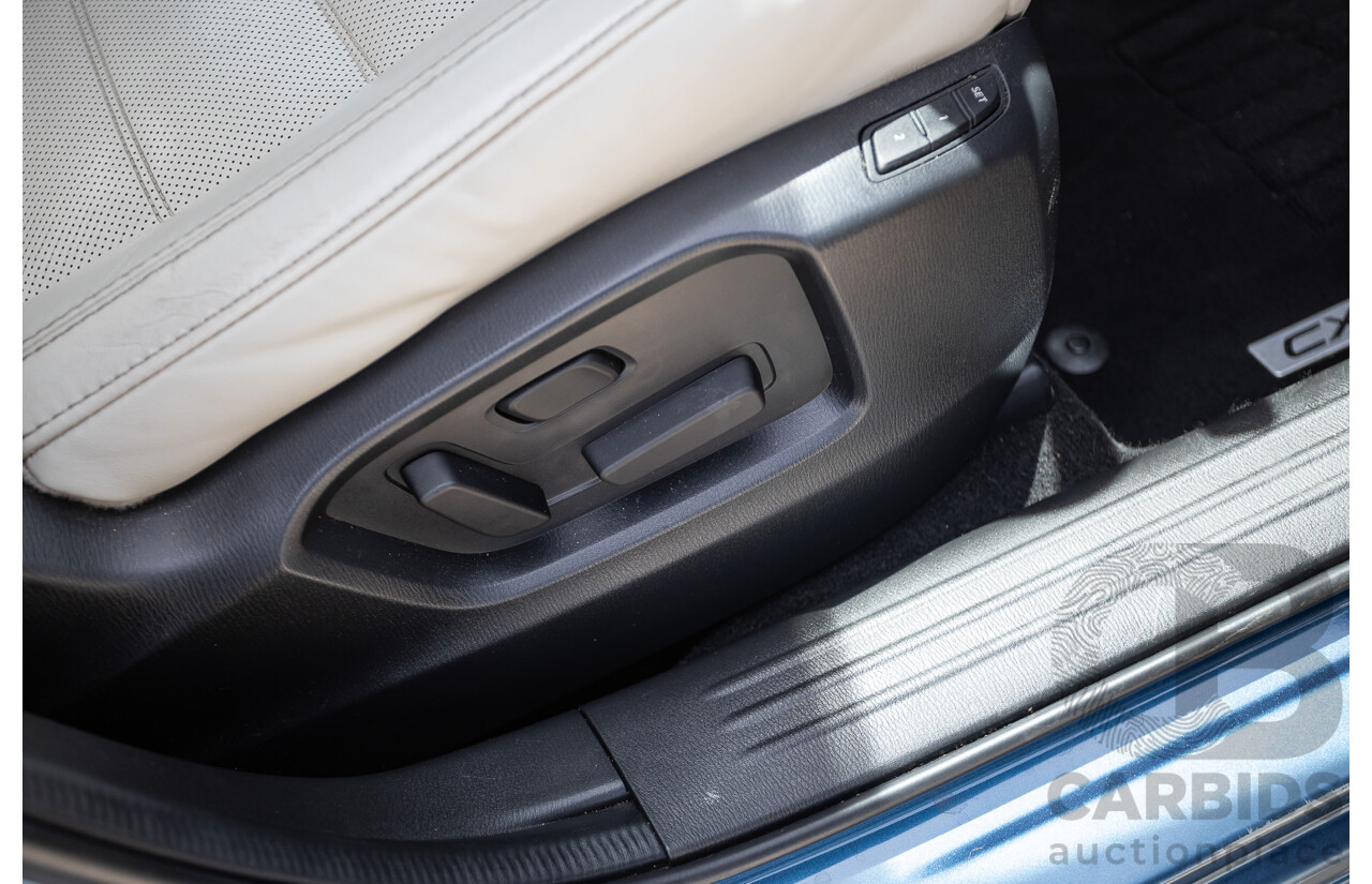 4/2018 Mazda CX-5 GT AWD KF MY17.5 4D Wagon Eternal Blue Turbo Diesel 2.2L