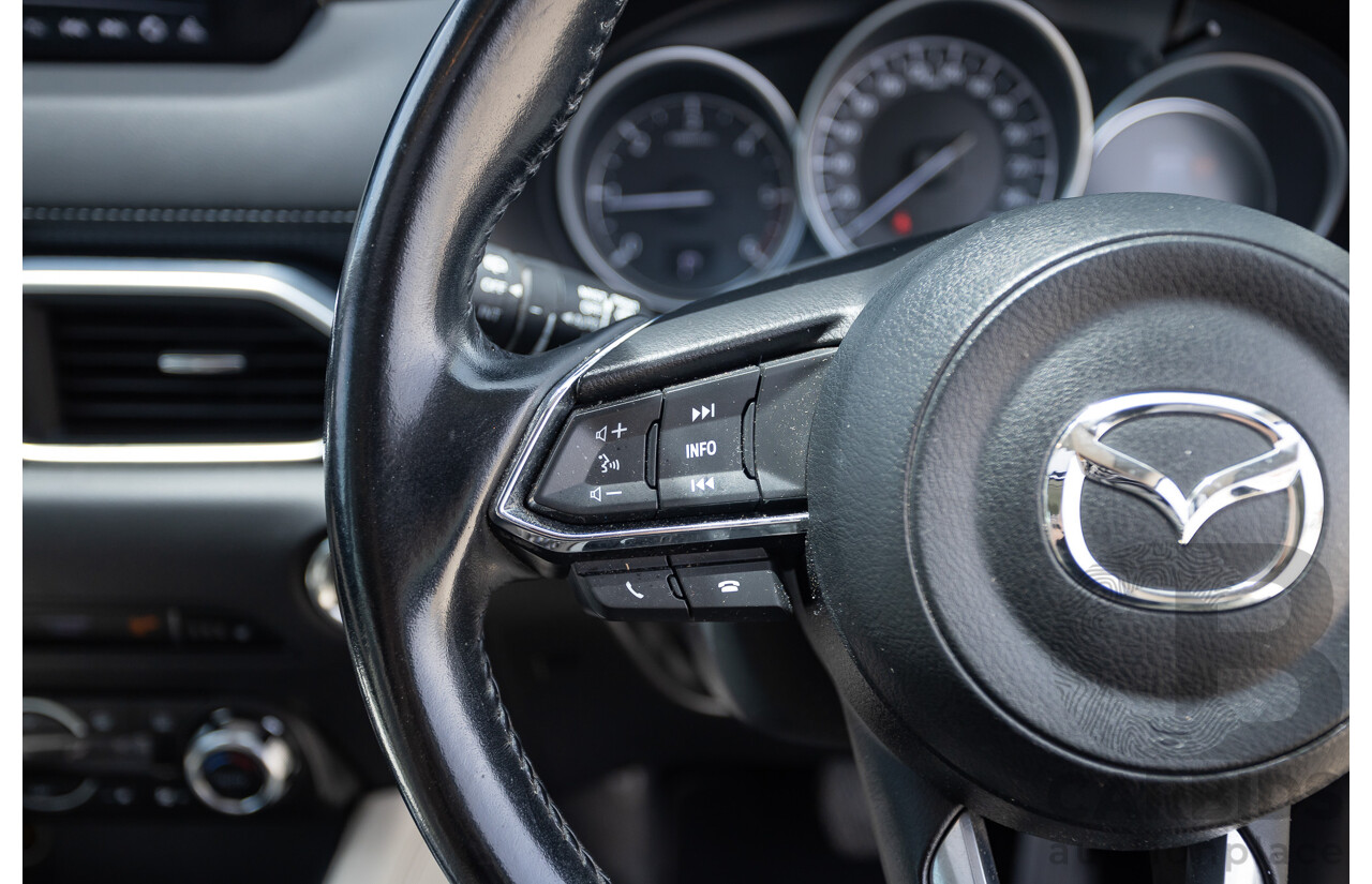 4/2018 Mazda CX-5 GT AWD KF MY17.5 4D Wagon Eternal Blue Turbo Diesel 2.2L