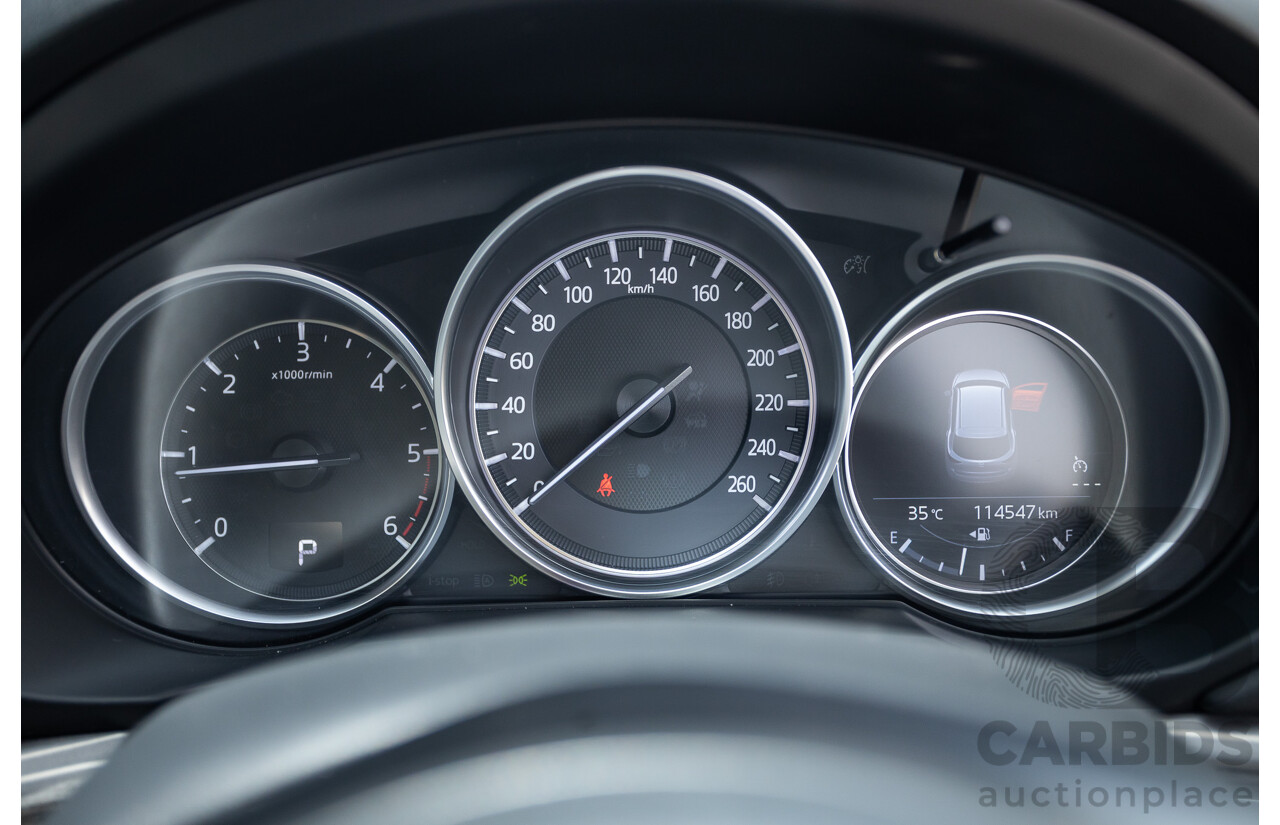 4/2018 Mazda CX-5 GT AWD KF MY17.5 4D Wagon Eternal Blue Turbo Diesel 2.2L