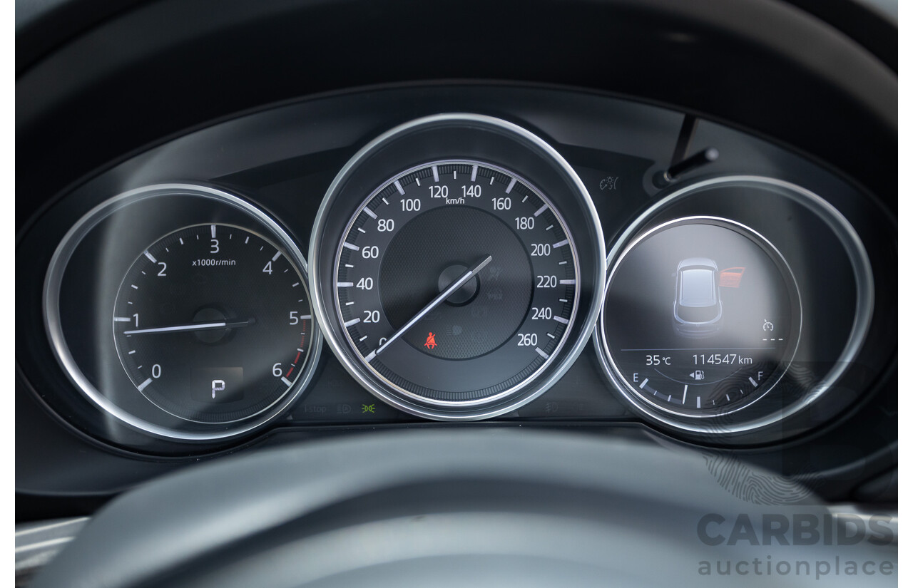 4/2018 Mazda CX-5 GT AWD KF MY17.5 4D Wagon Eternal Blue Turbo Diesel 2.2L