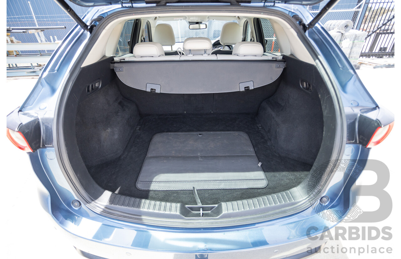 4/2018 Mazda CX-5 GT AWD KF MY17.5 4D Wagon Eternal Blue Turbo Diesel 2.2L