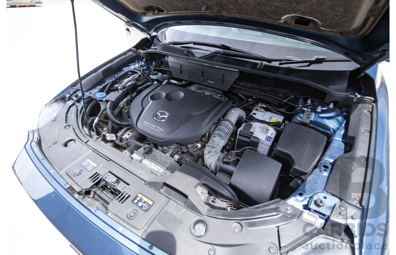 4/2018 Mazda CX-5 GT AWD KF MY17.5 4D Wagon Eternal Blue Turbo Diesel 2.2L