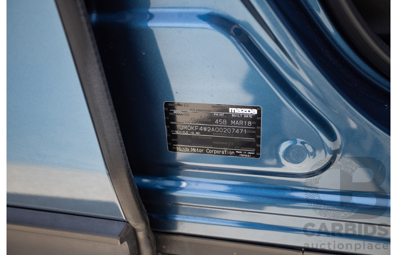 4/2018 Mazda CX-5 GT AWD KF MY17.5 4D Wagon Eternal Blue Turbo Diesel 2.2L