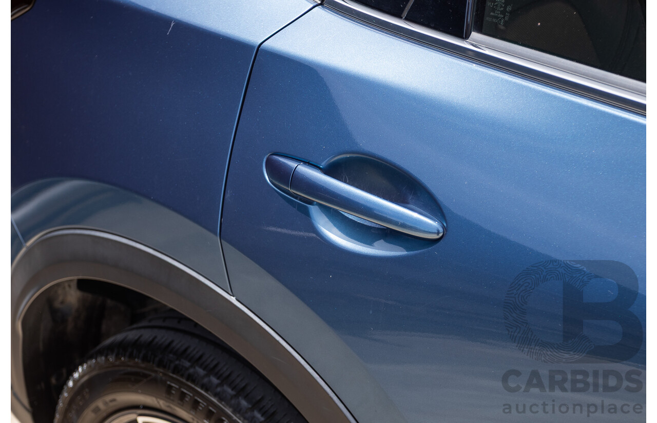 4/2018 Mazda CX-5 GT AWD KF MY17.5 4D Wagon Eternal Blue Turbo Diesel 2.2L