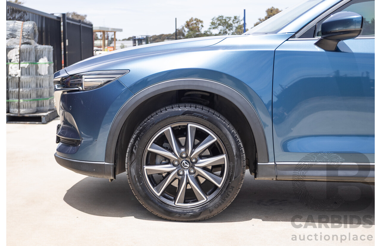 4/2018 Mazda CX-5 GT AWD KF MY17.5 4D Wagon Eternal Blue Turbo Diesel 2.2L
