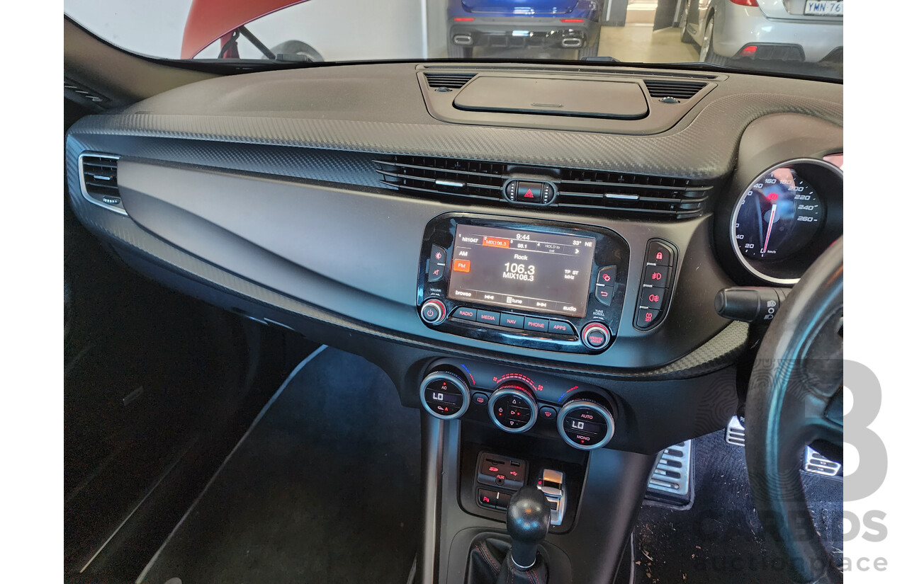 7/2017 Alfa Romeo Giulietta Veloce MY17 5d Hatchback Red 1.7L