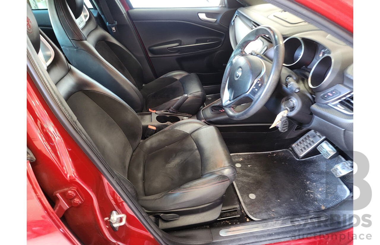 7/2017 Alfa Romeo Giulietta Veloce MY17 5d Hatchback Red 1.7L