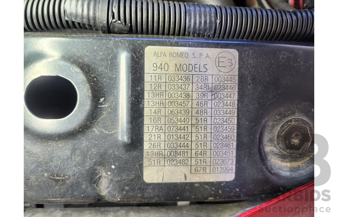 7/2017 Alfa Romeo Giulietta Veloce MY17 5d Hatchback Red 1.7L