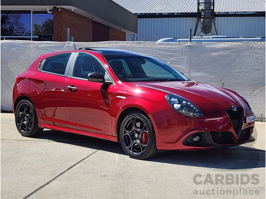 7/2017 Alfa Romeo Giulietta Veloce MY17 5d Hatchback Red 1.7L