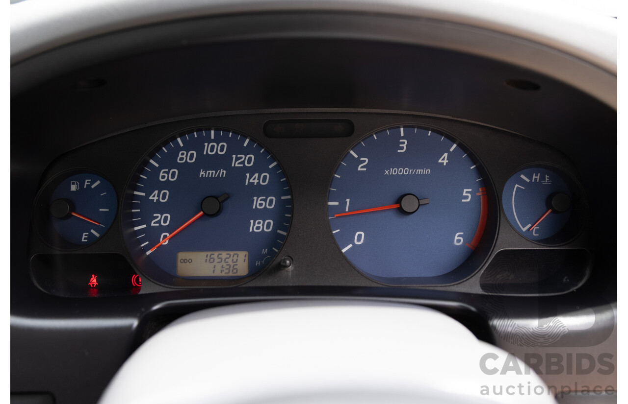 5/2013 Nissan Navara DX (4x2) D22 SERIES 5 C/Chas Polar White Turbo Diesel 2.5L