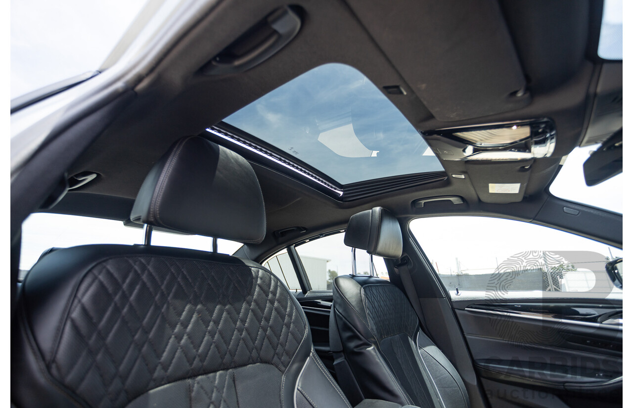 8/2017 BMW 540i M-Sport G30 MY18 4D Sedan Bluestone Metallic Tubro 3.0L