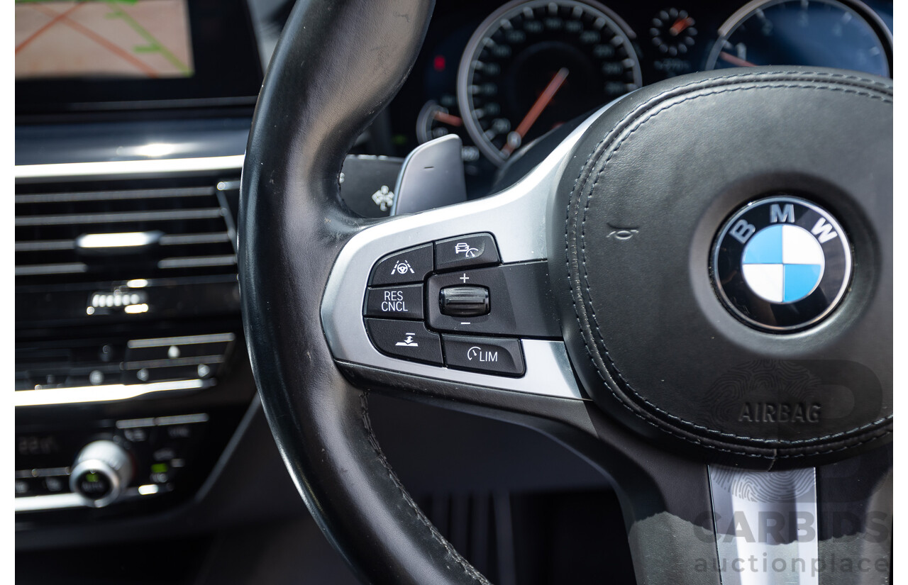 8/2017 BMW 540i M-Sport G30 MY18 4D Sedan Bluestone Metallic Tubro 3.0L