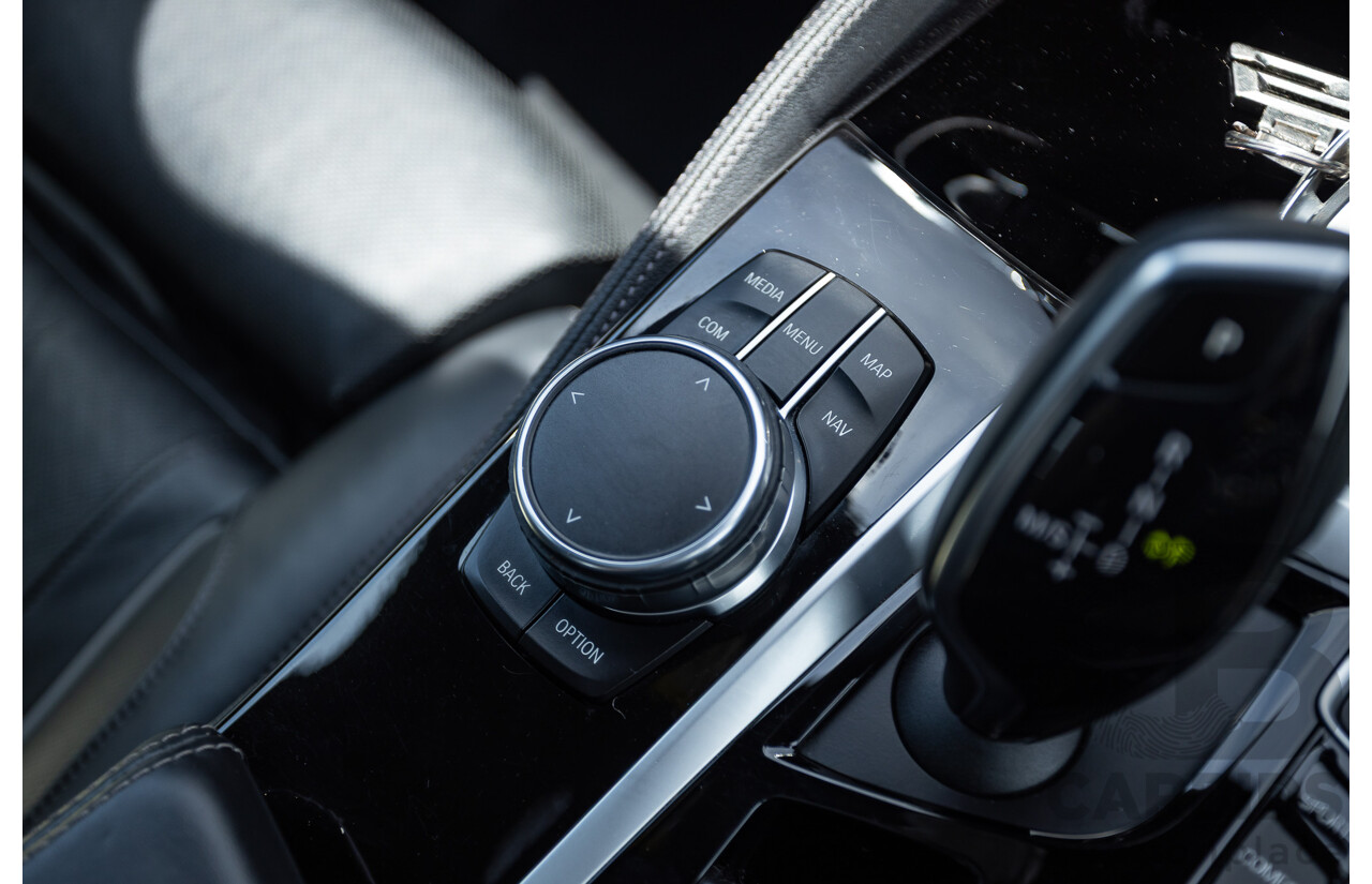 8/2017 BMW 540i M-Sport G30 MY18 4D Sedan Bluestone Metallic Tubro 3.0L