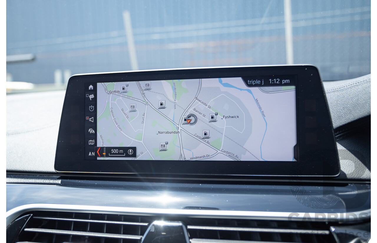 8/2017 BMW 540i M-Sport G30 MY18 4D Sedan Bluestone Metallic Tubro 3.0L