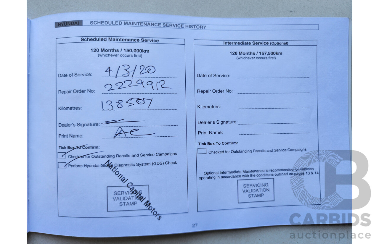 3/2013 Hyundai i30 Active GD 5d Hatchback Blue 1.8L