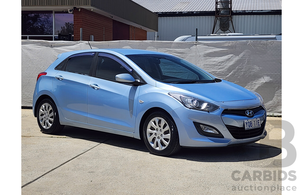 3/2013 Hyundai i30 Active GD 5d Hatchback Blue 1.8L