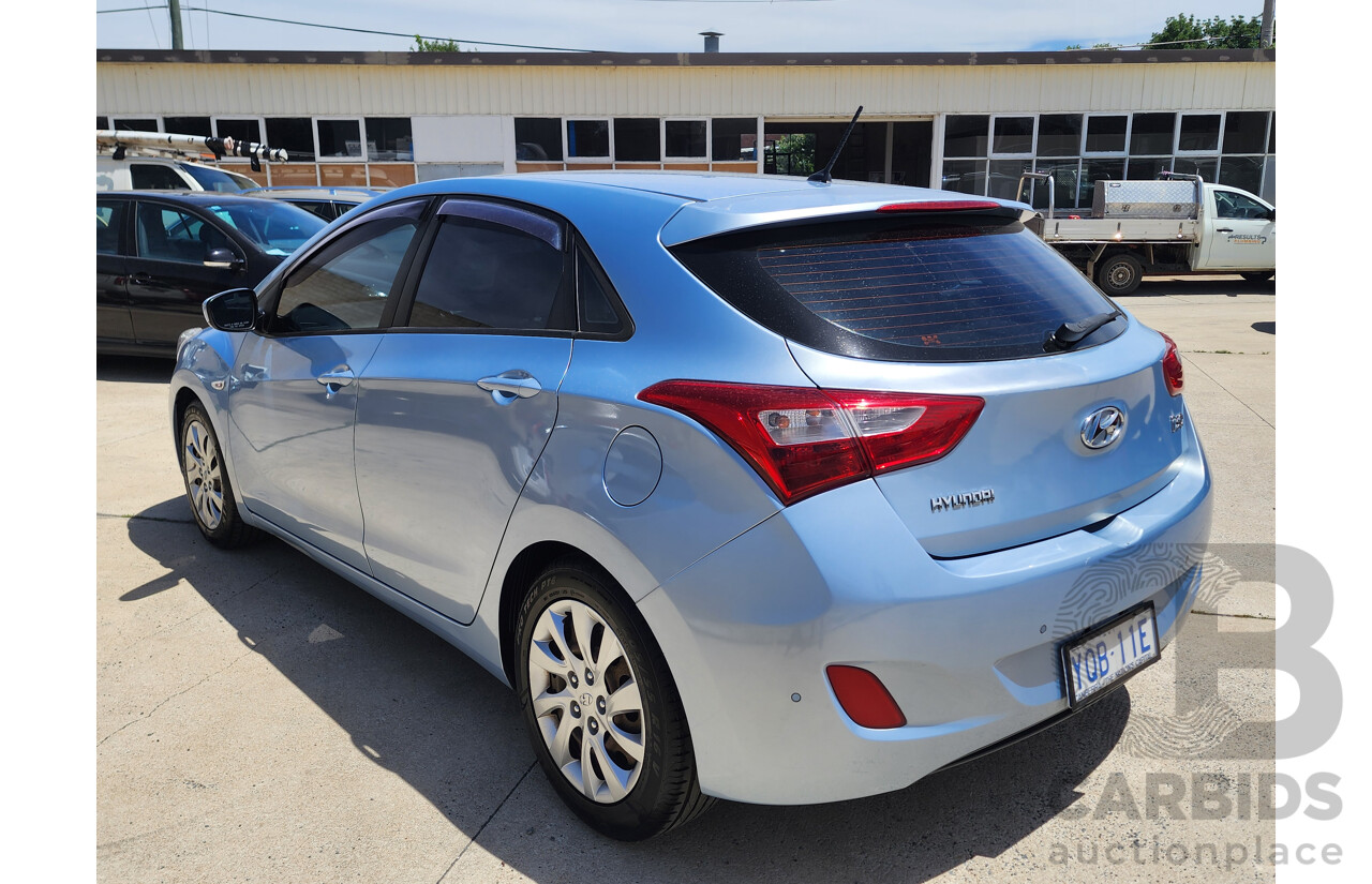 3/2013 Hyundai i30 Active GD 5d Hatchback Blue 1.8L