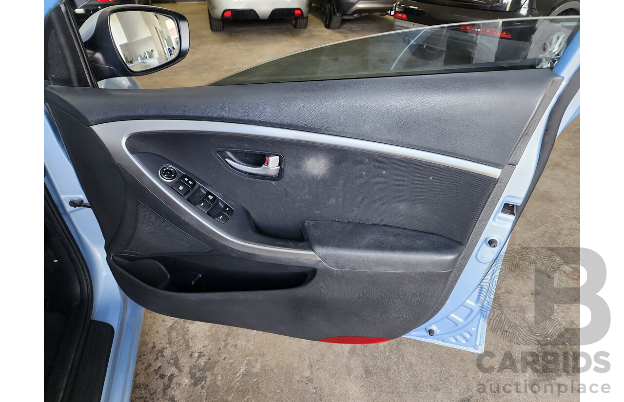 3/2013 Hyundai i30 Active GD 5d Hatchback Blue 1.8L
