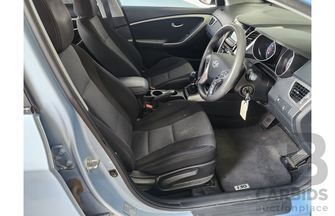 3/2013 Hyundai i30 Active GD 5d Hatchback Blue 1.8L