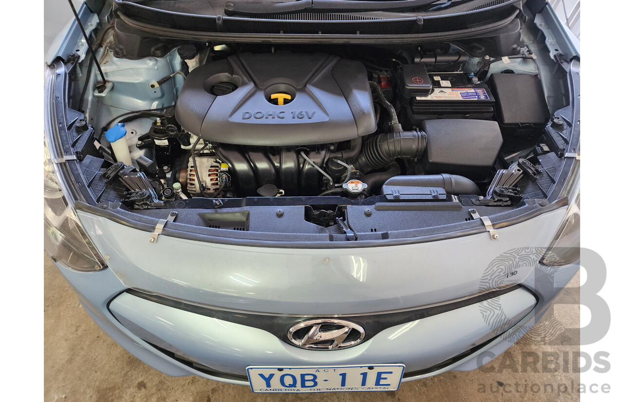 3/2013 Hyundai i30 Active GD 5d Hatchback Blue 1.8L