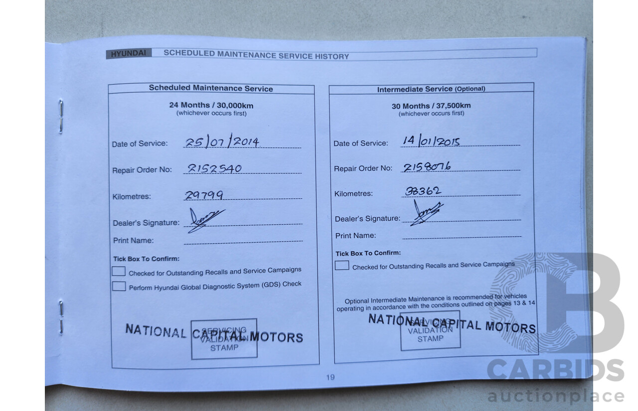 3/2013 Hyundai i30 Active GD 5d Hatchback Blue 1.8L