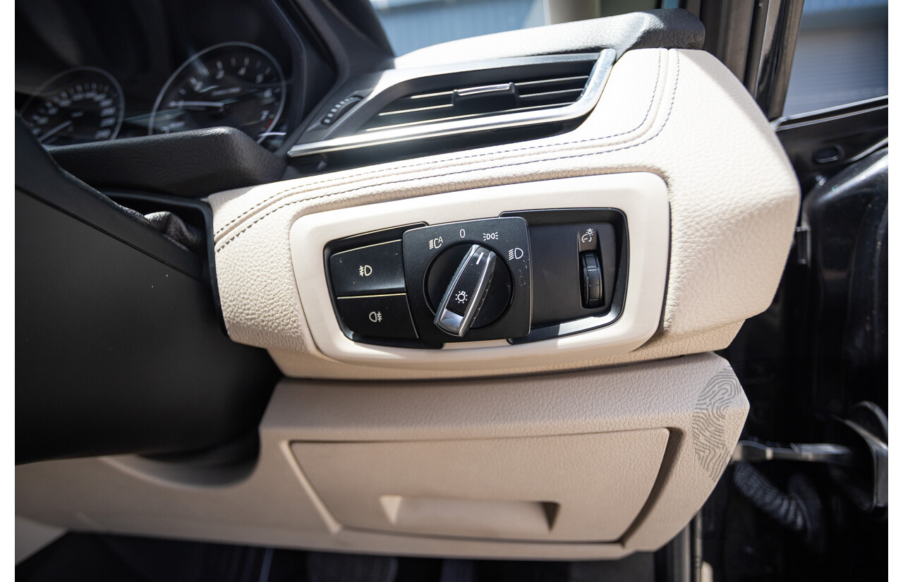 6/2015 BMW 225i Active Tourer Sport Line FWD F45 4D Wagon Black Sapphire Metallic Turbo 2.0L