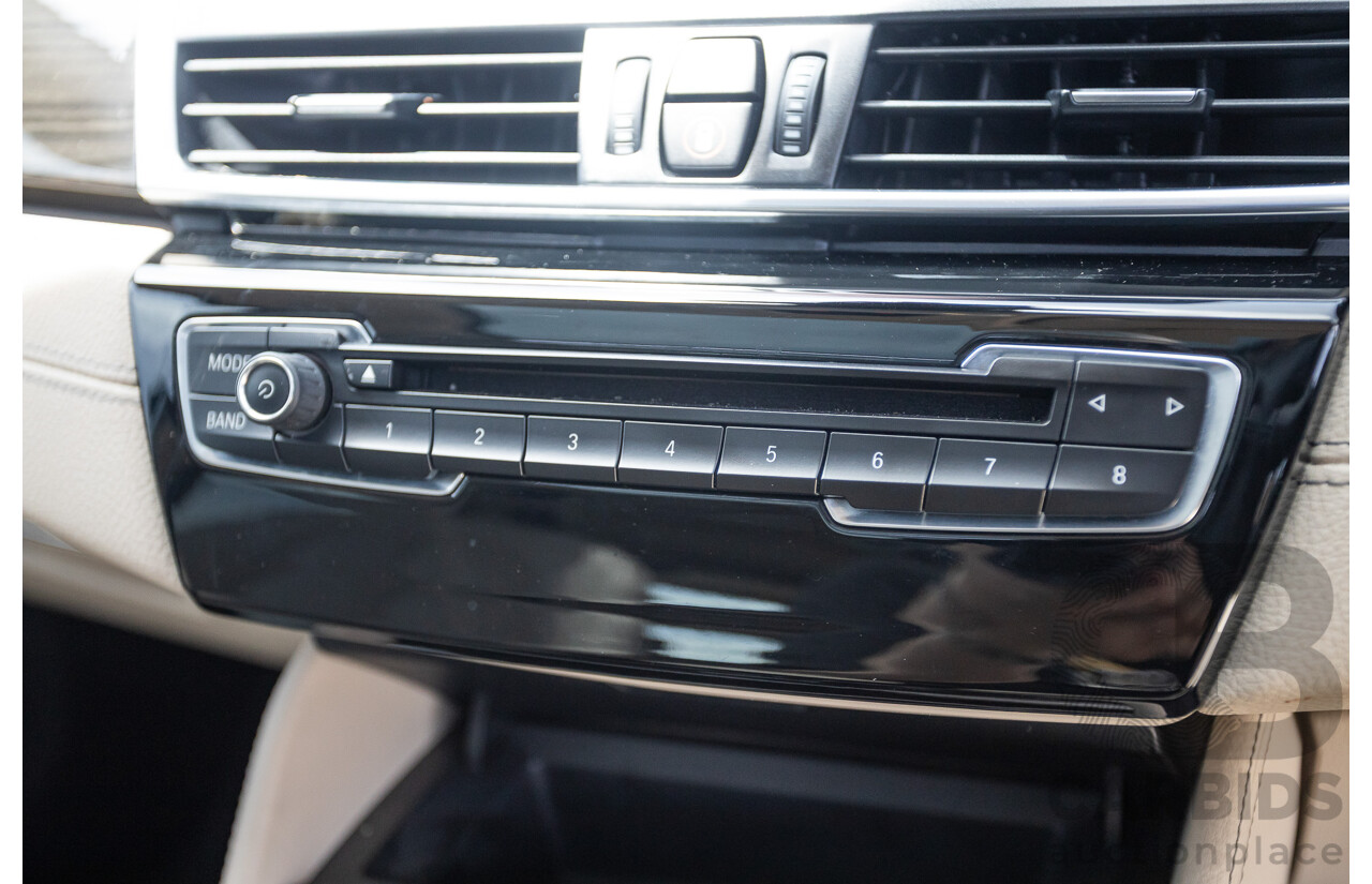 6/2015 BMW 225i Active Tourer Sport Line FWD F45 4D Wagon Black Sapphire Metallic Turbo 2.0L