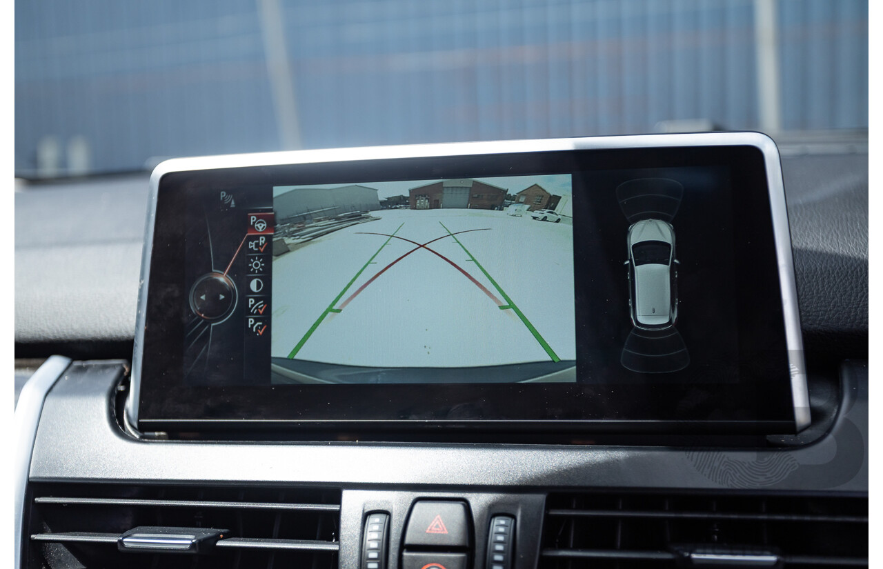 6/2015 BMW 225i Active Tourer Sport Line FWD F45 4D Wagon Black Sapphire Metallic Turbo 2.0L