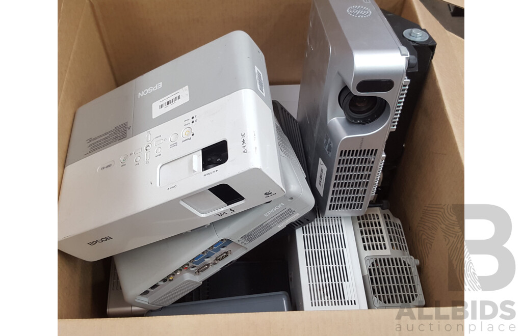 Bulk Lot of Assorted Projectors
