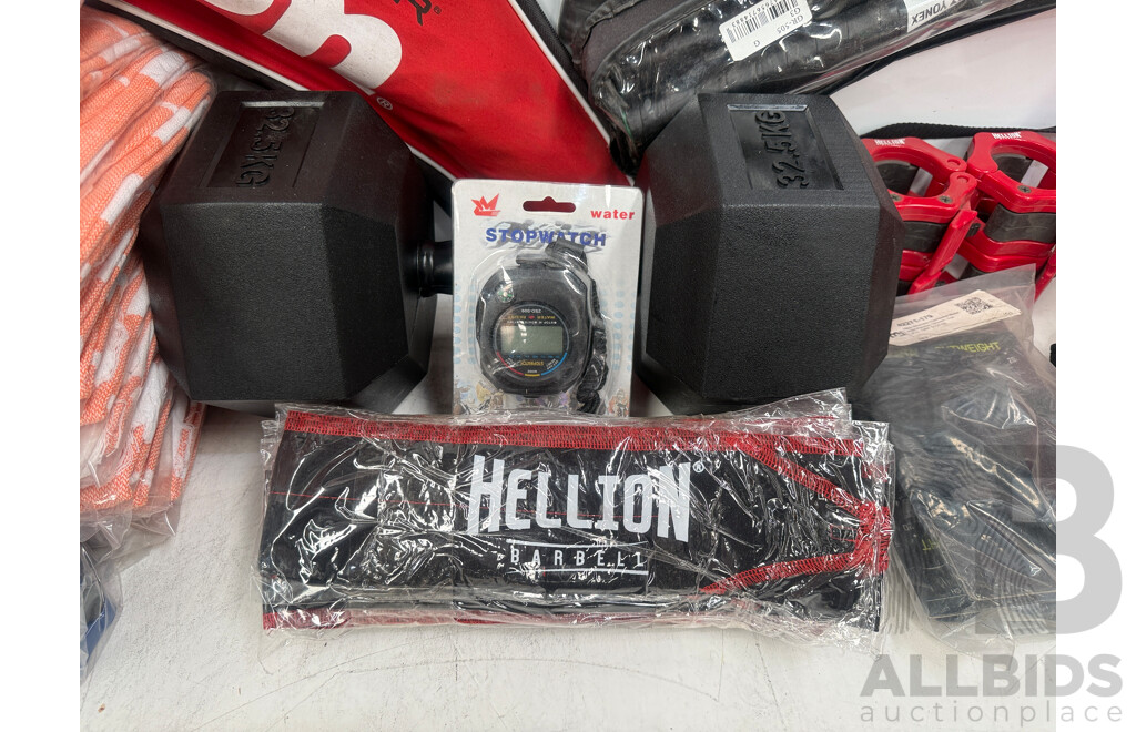 Assorted Gym Equipment