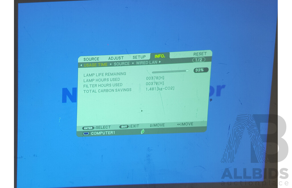 NEC (M300X) XGA 3LCD Projector