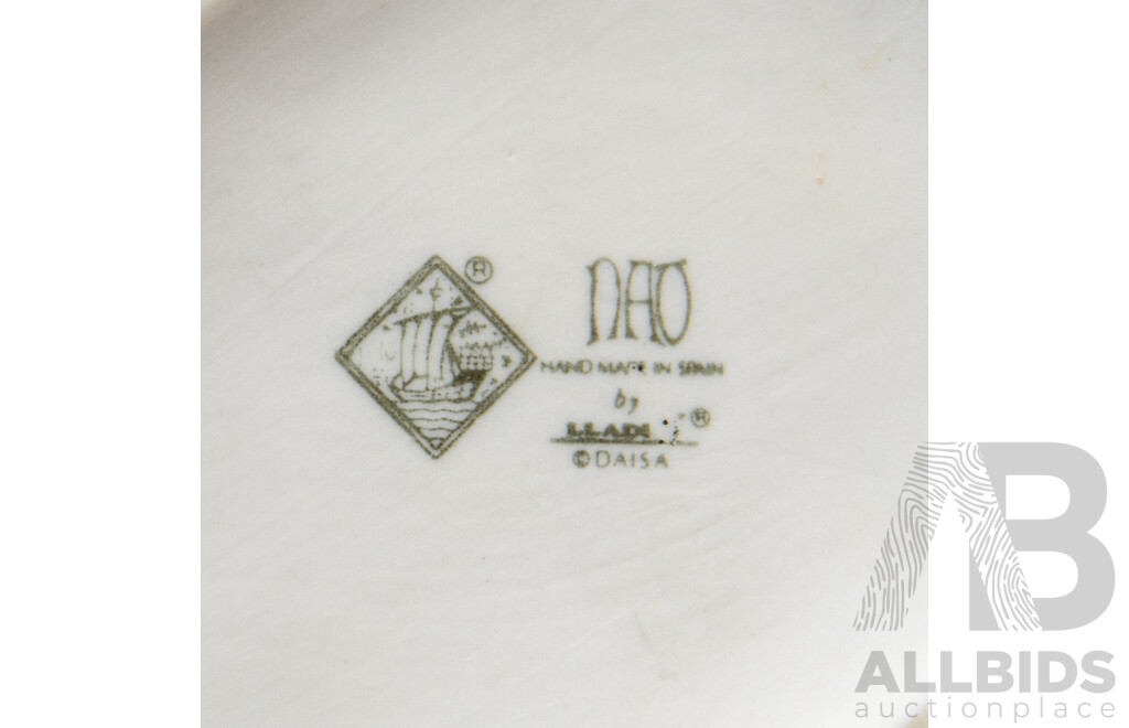 Collection of Four Porcelain Nao Figures by Lladro