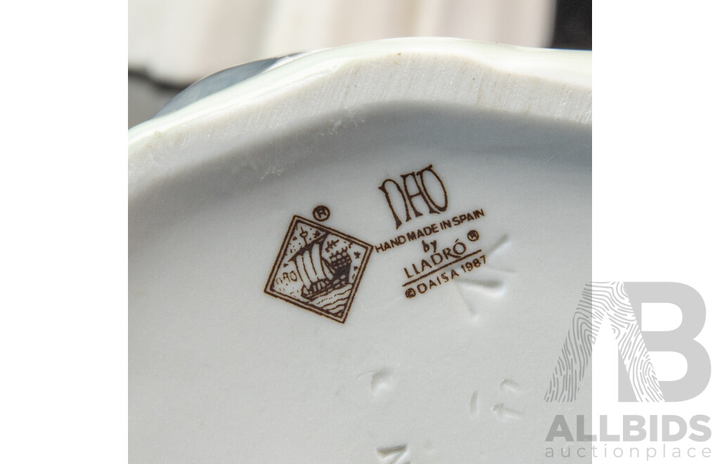 Collection of Four Porcelain Nao Figures by Lladro