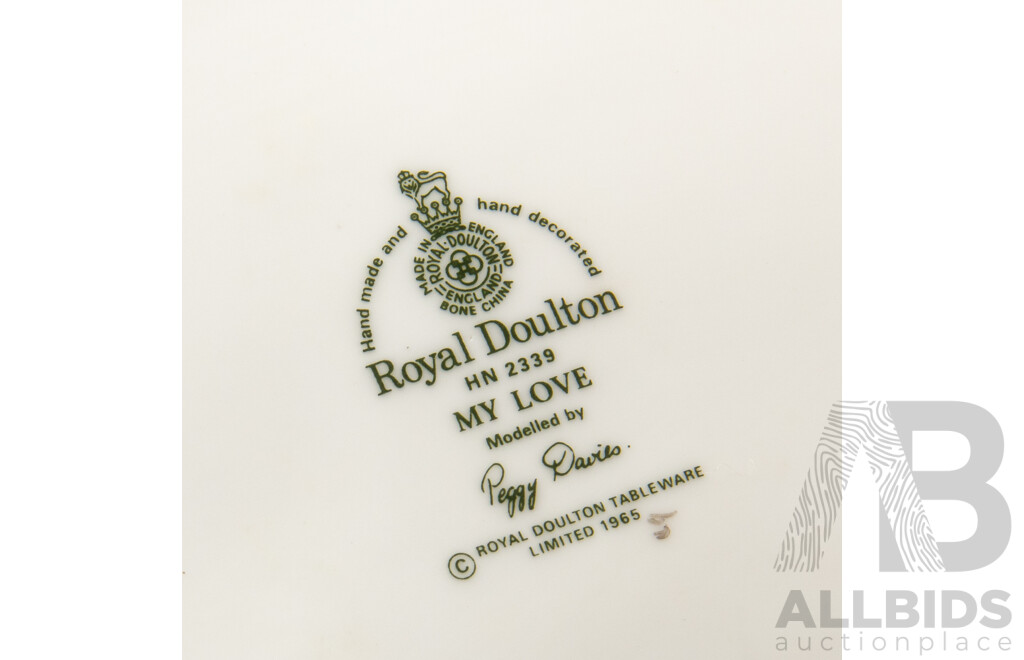 Collection of Four Royal Doulton Porcelain Lady Figures