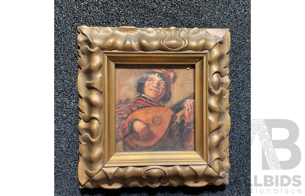 Vintage Albert Namatjira Print Together with Other Vintage Prints Including Renoir - Lot of 4