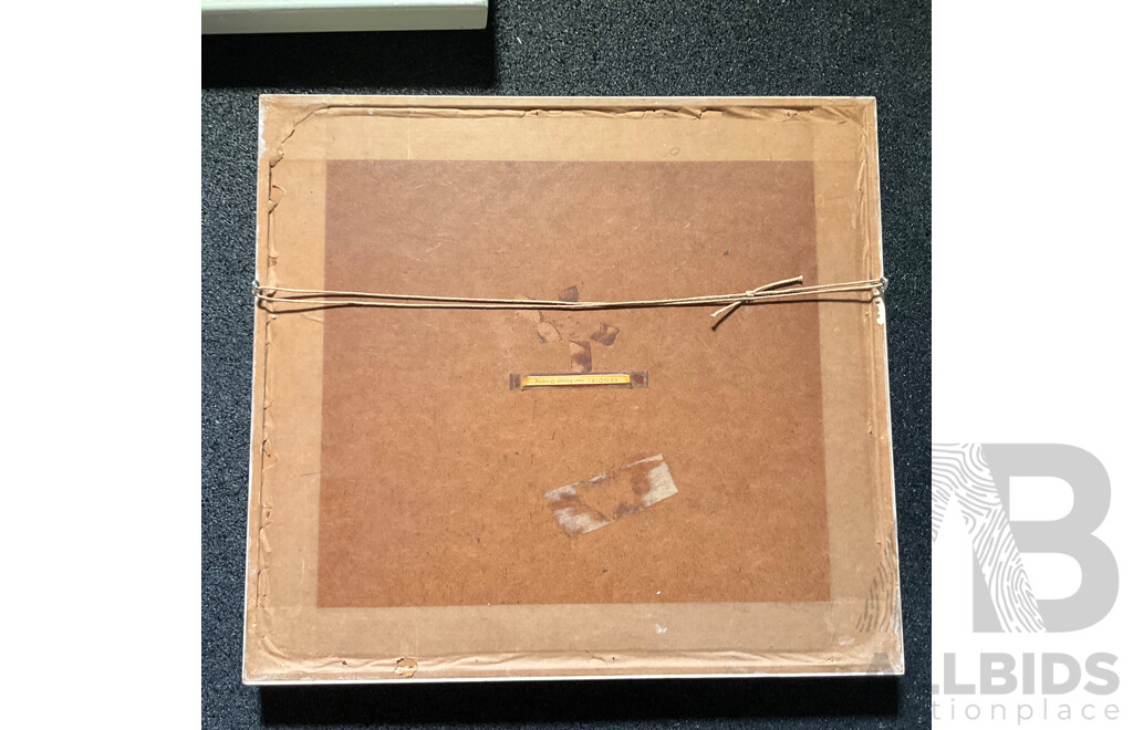 Vintage Albert Namatjira Print Together with Other Vintage Prints Including Renoir - Lot of 4