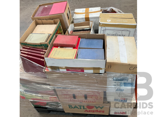 1662330 · One Full Pallet - Mystery Collection of Vintage Books
