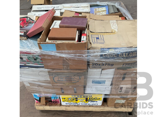 1662314 · One Full Pallet - Mystery Collection of Vintage Books