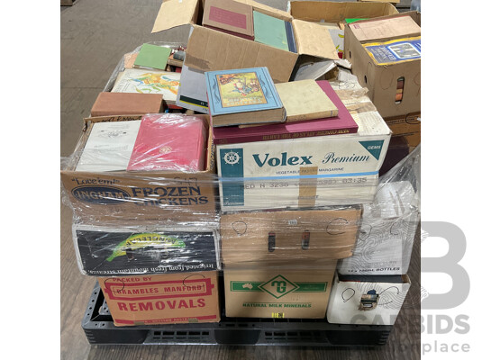 1662317 · One Full Pallet - Mystery Collection of Vintage Books