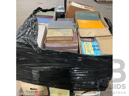 One Full Pallet - Mystery Collection of Vintage Books