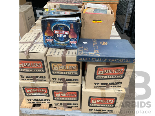 One Full Pallet - Mystery Collection of Vintage Books